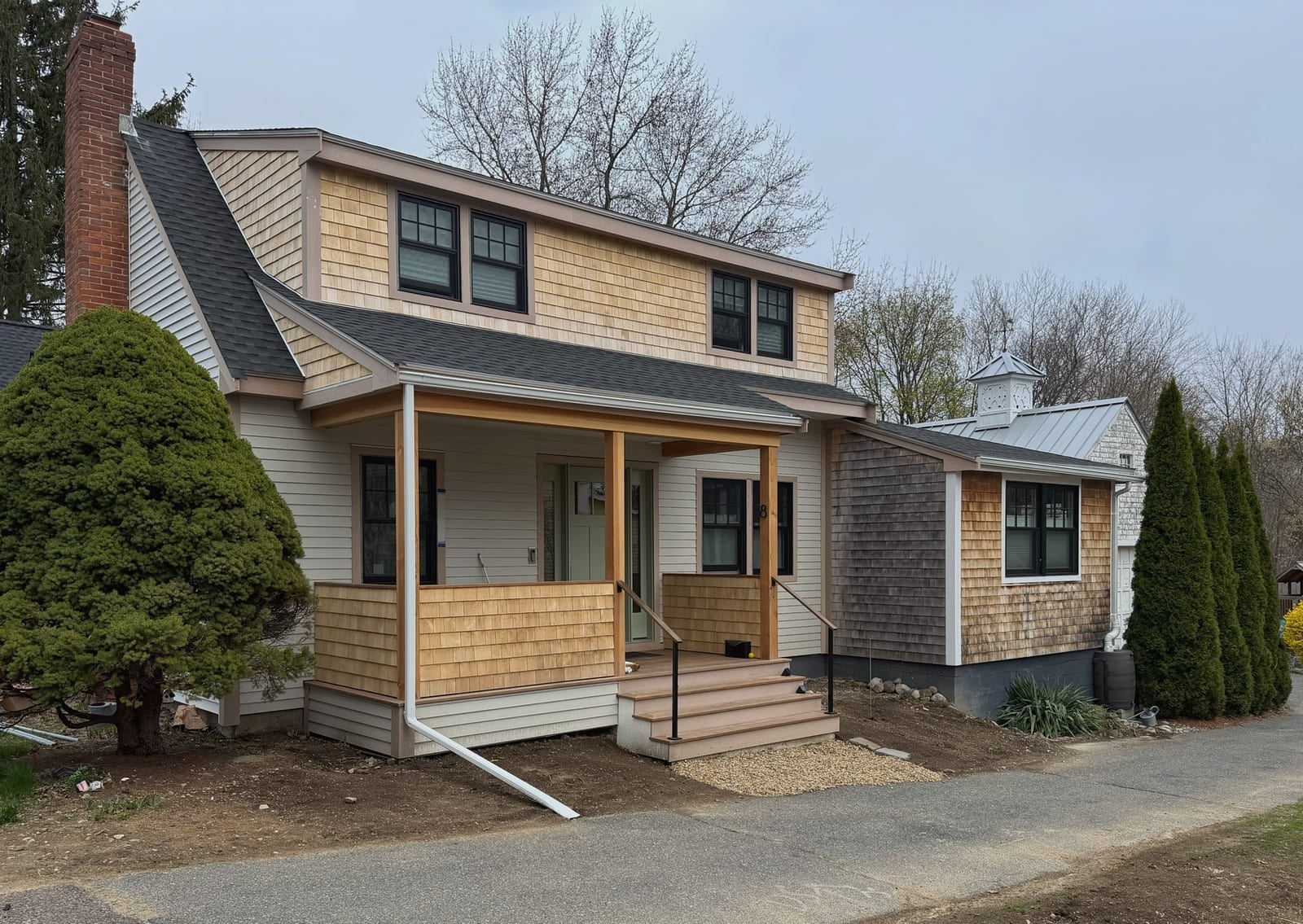Beautiful New England colonial home in Massachusetts